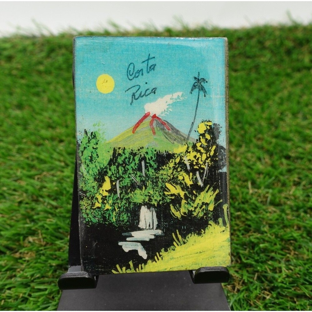 Costa Rica Vintage Souvenir Tourist  fridge  Magnet